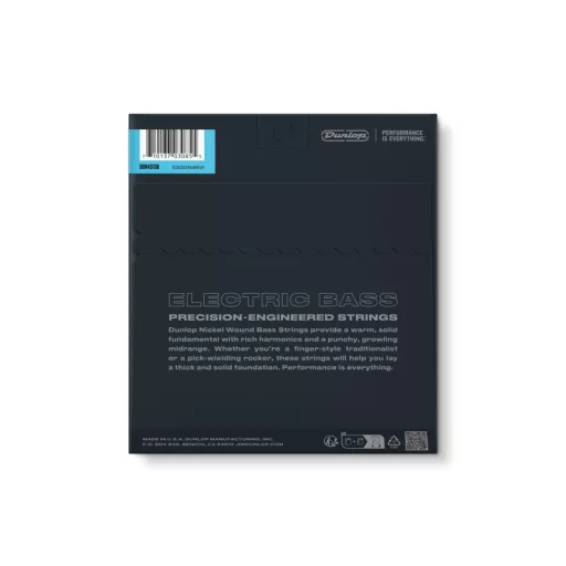 DUNLOP KIEGÉSZÍTŐK DBN45130 NIKKEL 45-130 Basszusgitár Húrok