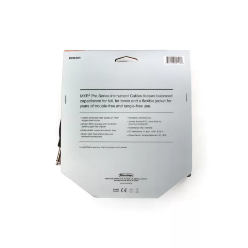 MXR PRO CABLE RA 20ft 6m hangszerkábel