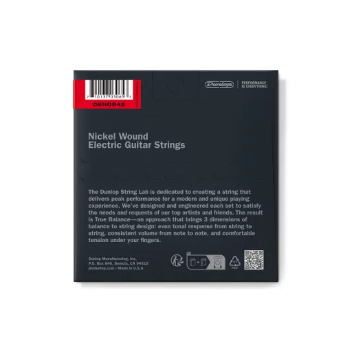 DUNLOP DEN0942 9-42 Elektromos Gitár Húrok