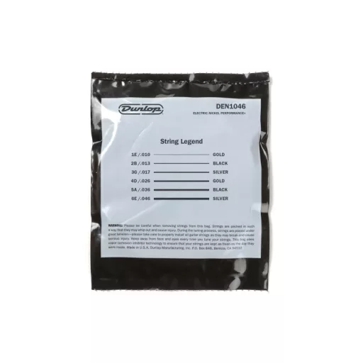 DUNLOP DEN1046 10-46 Elektromos Gitár Húrok