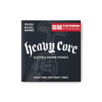   DUNLOP KIEGÉSZÍTŐK DHCN10607 Heavy Core 10-60 Elektromos Gitár Húrok