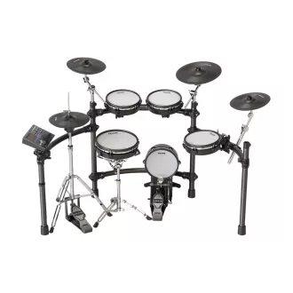   NUX Professzionális Digitális Elektronikus Dobkészlet Remo Mesh Drum Heads dobfejekkel