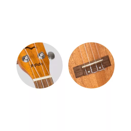 FLIGHT DUC323 CEQ MAH/MAH Mahanony koncert ukulele