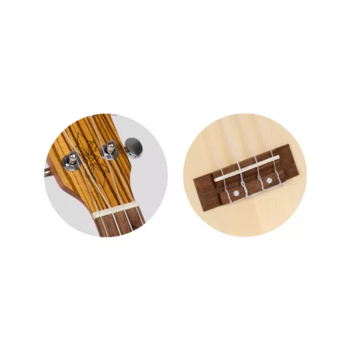 FLIGHT DUS320 CEQ SP/ZEB Szoprán Ukulele