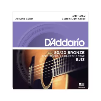 DADDARIO EJ13 11-52 Akusztikus Gitár Húrok