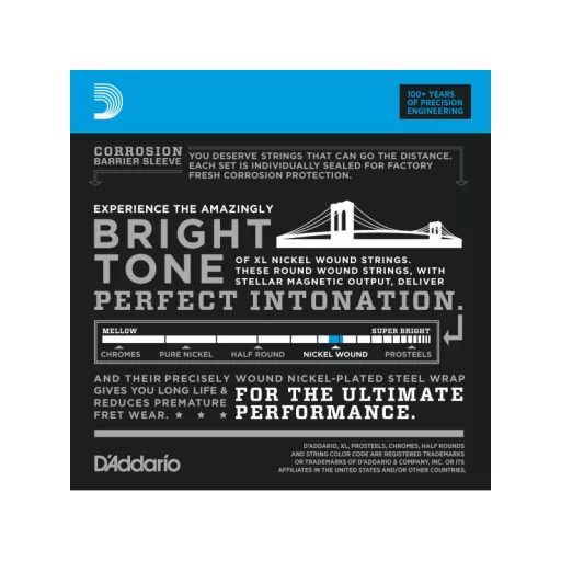 DADDARIO EXL125-10P 10 készlet 9-46 elektromos gitárhúr