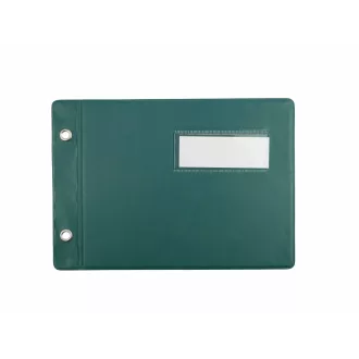  FMB Marschbuch, GF, zöld 19x14 cm,  tartalmazza a gyűrűket (pár)