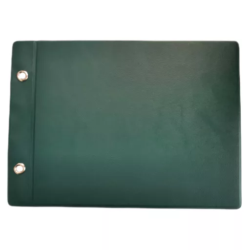 FMB Marschbuch, Raikaformátum, zöld 18,5x13cm, tartalmaz gyűrűket (páros)