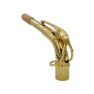   FORESTONE Alt szaxofon S-Bogen Classic, DCTV Yellow Gold Plated