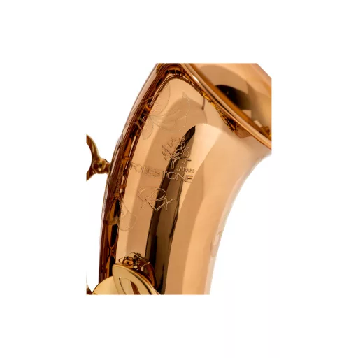 FORESTONE Tenor Szaxofon, Vörös Réz, Arany lakkozott, felhúzott hanglyukakkal, Softbaggal együtt