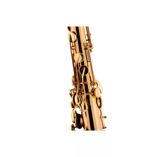 FORESTONE Tenor Szaxofon, Vörös Réz, Arany lakkozott, felhúzott hanglyukakkal, Softbaggal együtt