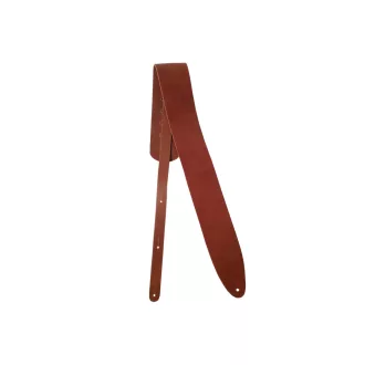   FUSELLI bőrgitárpánt, 2.8 mm vastag, 8 cm széles, szín: barna