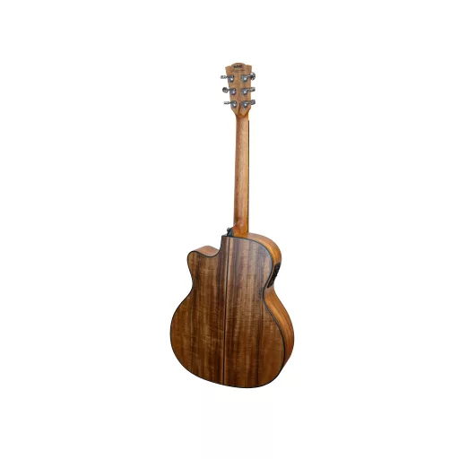 MERIDA Westerngitár, Koa fedlap, GA Cutaway, természetes matt felület