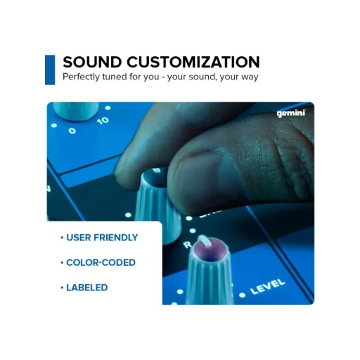 GEMINI GEM-05USB keverőpult effektusokkal