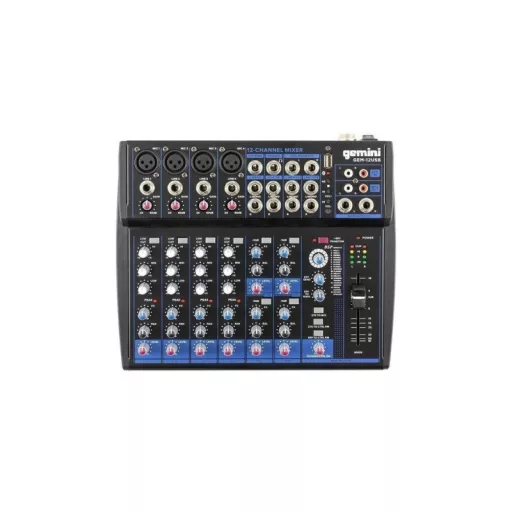 GEMINI GEM-12USB keverőeffektekkel