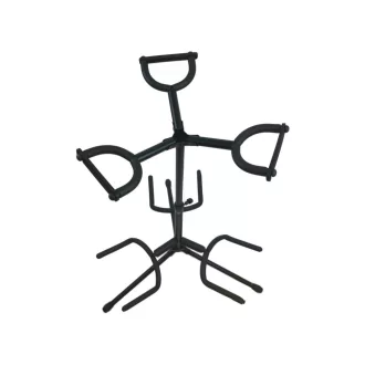 Platinum hármas gitárállvány fekete