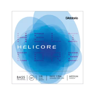   DADDARIO H61018M Helicore Orchestra 1/8 Közepes nagybőgő húrkészlet