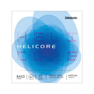   DADDARIO HH610 Helicore Hybrid 3/4 Közepes Húros Nagybőgő Húrok