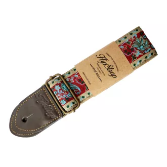 HIP STRAP Gitárheveder Modell Goa, Szín: barna