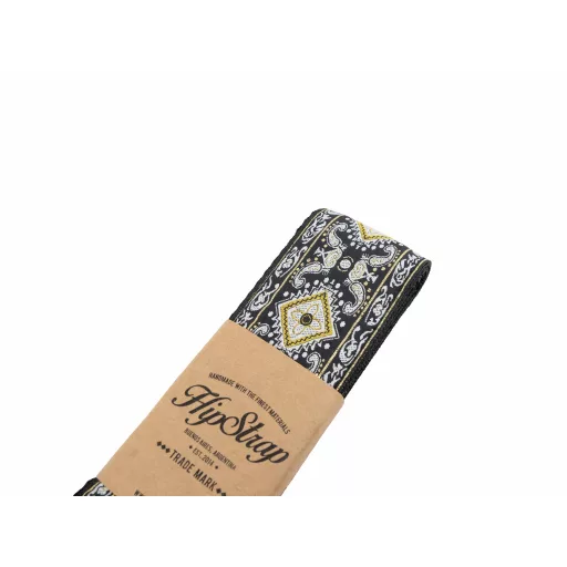 HIP STRAP Gitár heveder Modell Gypsy, Szín: fekete