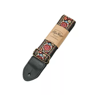 HIP STRAP Gitárheveder Modell Red Haze, Szín: fekete