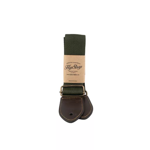 HIP STRAP Gitárheveder Modell Minimal, Szín: Zöld