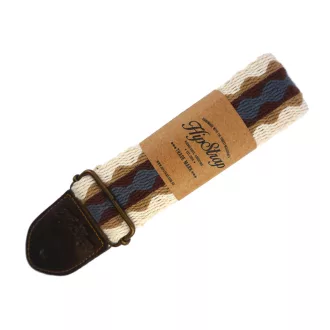 HIP STRAP Gitárheveder Kézzel szőtt, Modell: Panajachel
