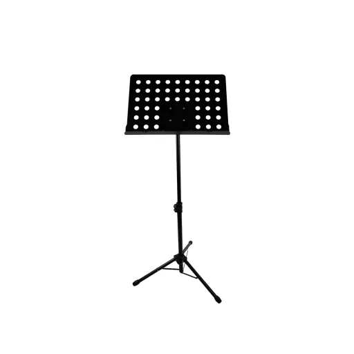 Musik Lenz Kottatartó fém lyukacsos pulttal, fekete
