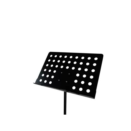 Musik Lenz Kottatartó fém lyukacsos pulttal, fekete