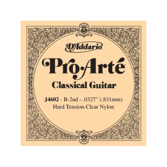   DADDARIO J4602 Kemény B2 Klasszikus Gitár Nylon Egyhúros Húr