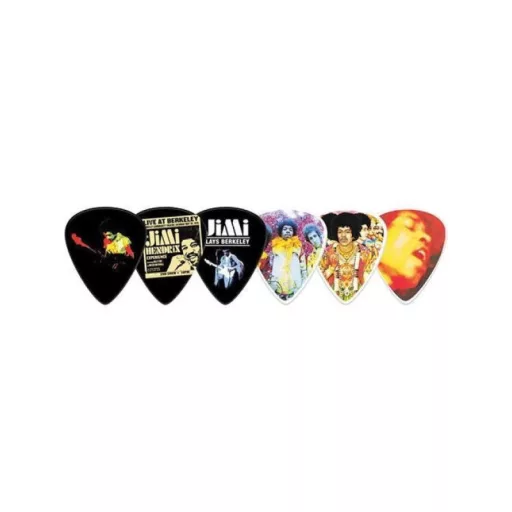 DUNLOP JH-PT04H Band of Gypsys Tin Heavy (6) Pengetőcsomag