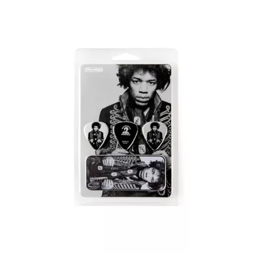 DUNLOP PENGETŐK JIMI HENDRIX™ PENGETŐDOBOZ (6) Pengetőcsomag