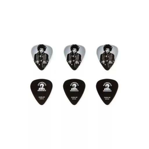 DUNLOP PENGETŐK JIMI HENDRIX™ PENGETŐDOBOZ (6) Pengetőcsomag