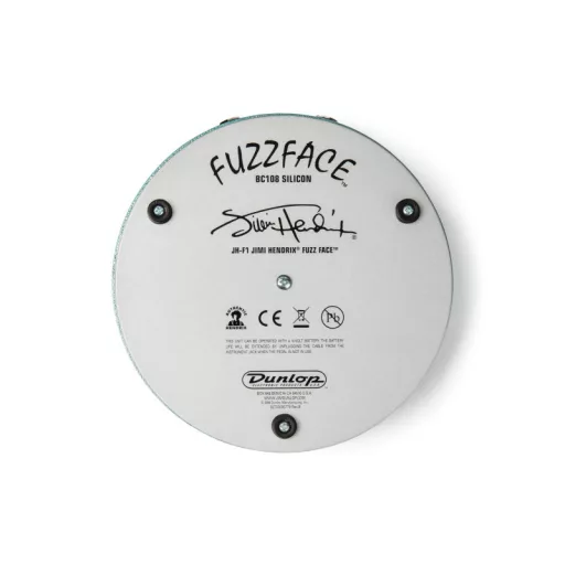DUNLOP JHF1 JIMI HENDRIX Fuzz Face gitár effekt pedál