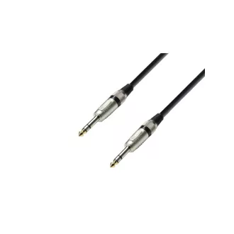   ADAM HALL K3BVV0150 6.3 sztereó-6.3 sztereó 1,5 m audio kábel