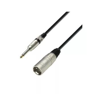   ADAM HALL K3MMP0300 XLR Férfi-6,3 Jack Mono 3 m Audio Kábel