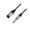 ADAM HALL K4BMV0150 6.3 JACK TRS 1,5 m mikrofonkábel