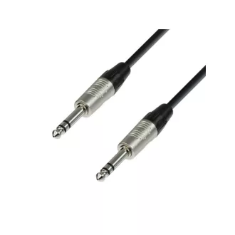   ADAM HALL K4BVV0150 6,3 sztereó-6,3 sztereó 1,5 m audio kábel