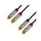 ADAM HALL K4TCC0600 2xRCA-2xRCA (činč) 6m Audio kábel