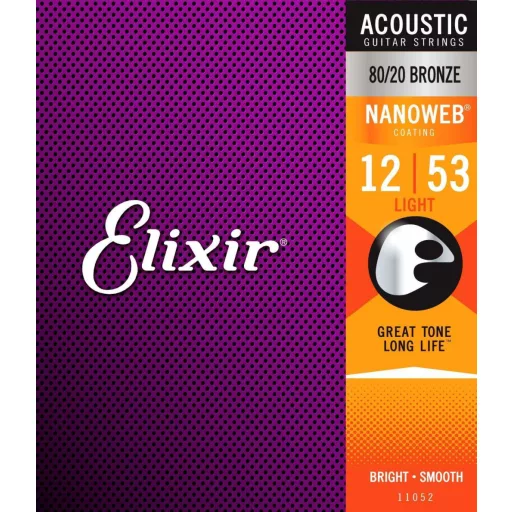 Elixir 11052 Light (12-53) NW akusztikus húrok