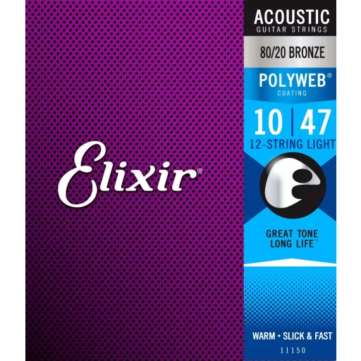Elixir 11150 12-String Light (10-47) PW akusztikus húrok