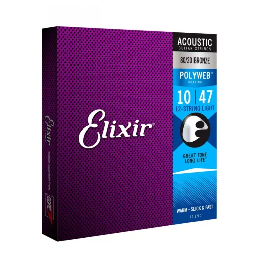 Elixir 11150 12-String Light (10-47) PW akusztikus húrok