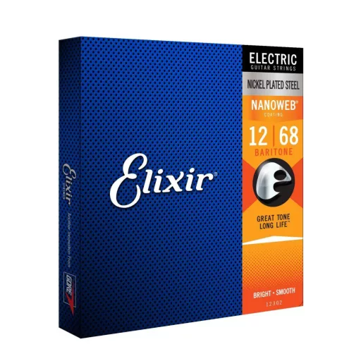 Elixir 12302 Baritone (12-68) NW elektromos húrok