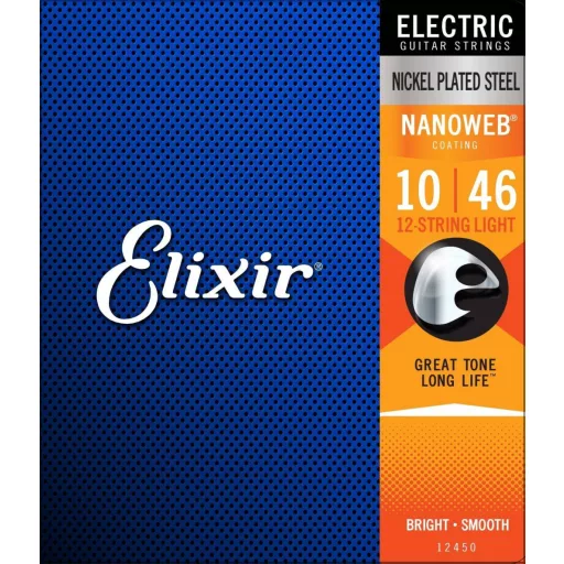 Elixir 12450 Light (10-46) NW húrok 12-húros elektromos gitárhoz