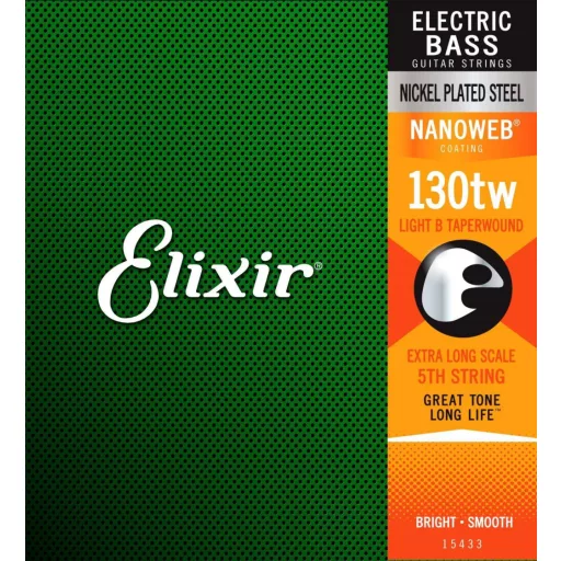 Elixir 15433 egyedi basszusgitár húr x-long 130 tw