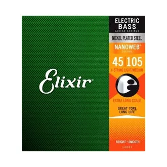   Elixir 14207 5 String LT/Med(45-105,135) NV Long Scale basszusgitár húrok