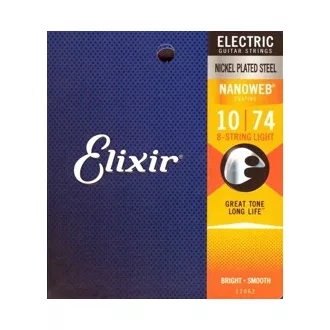 Elixir 12062 Light (10-74) NW elektromos gitár húrok - 8