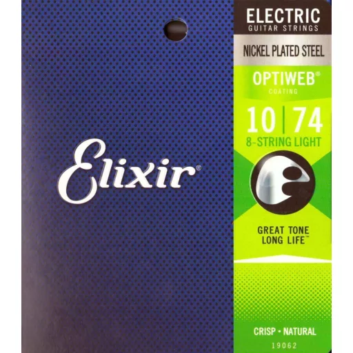 Elixir 19062 Optiweb Lt (10-74) - elektromos gitárhúrok - 8