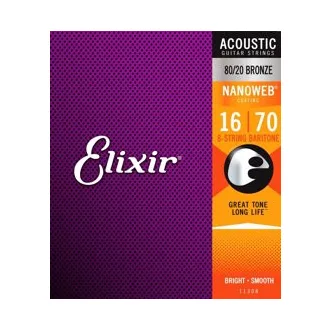 Elixir 11308 - (16-70) NW bariton húrok