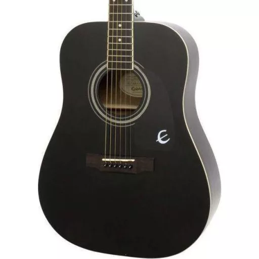 Epiphone Songmaker DR-100 Square Shoulder EB Ebony akusztikus gitár